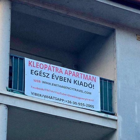 Kleopatra Apartman Hajdúszoboszló Exteriör bild